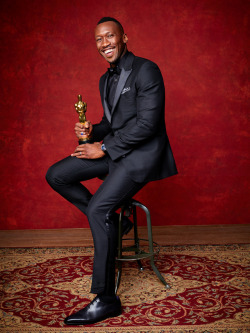 celebsofcolor:  89th Oscar Winner Portraits - Mahershala Ali