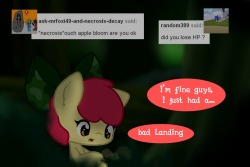 Asklittleapplebloom:hehe I Remember A Perfect Song For This Situation :3 “I’m