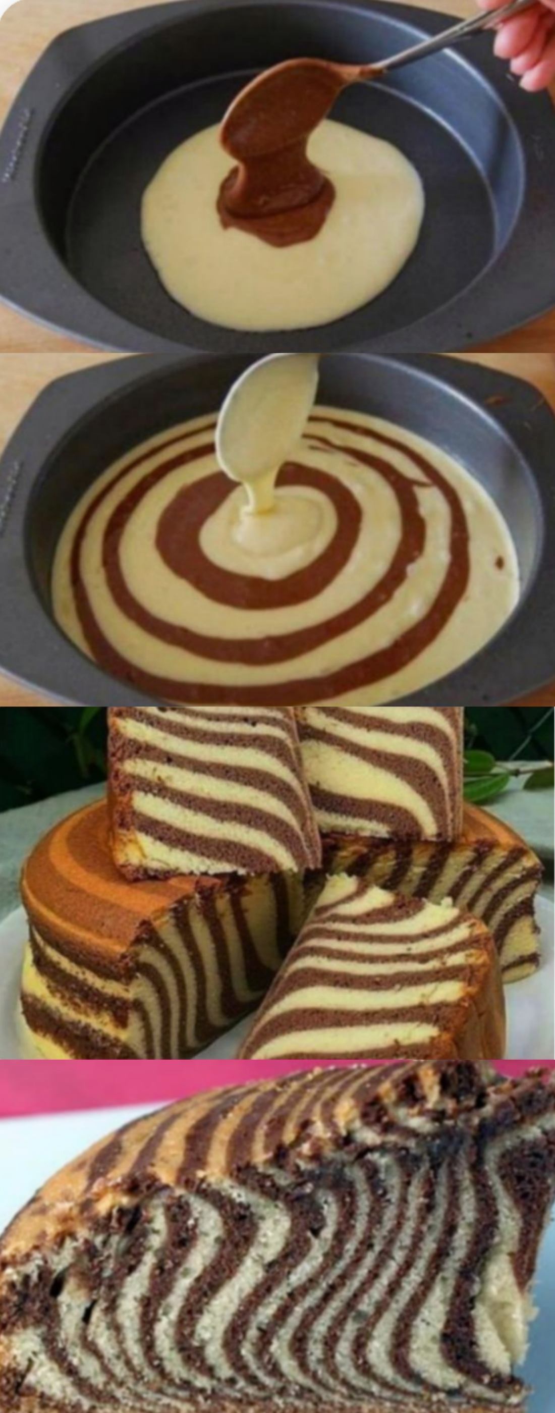 Isimsiz Recette De Delicieux Gateau Zebre Isimsiz Recette De Delicieux Gateau Zebre