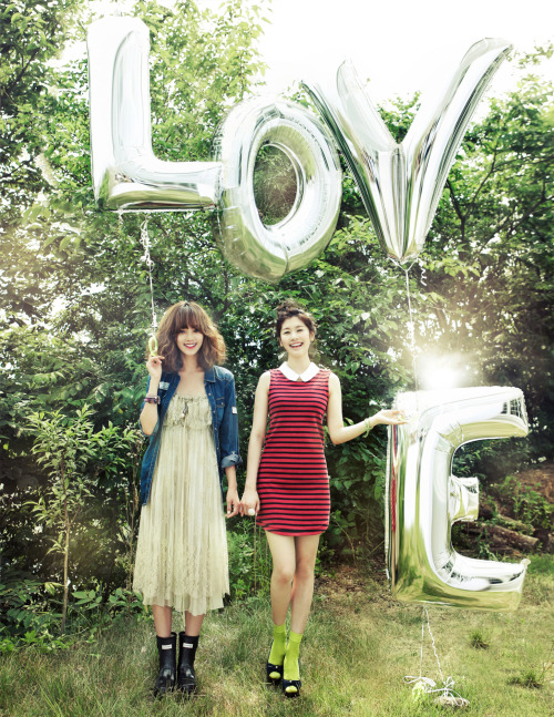 withljongsuk:   Lee Jong Suk, Jung So Min, Yoon Seung Ah, Kim Soo Hyun for Ceci August 2011 Issue: M