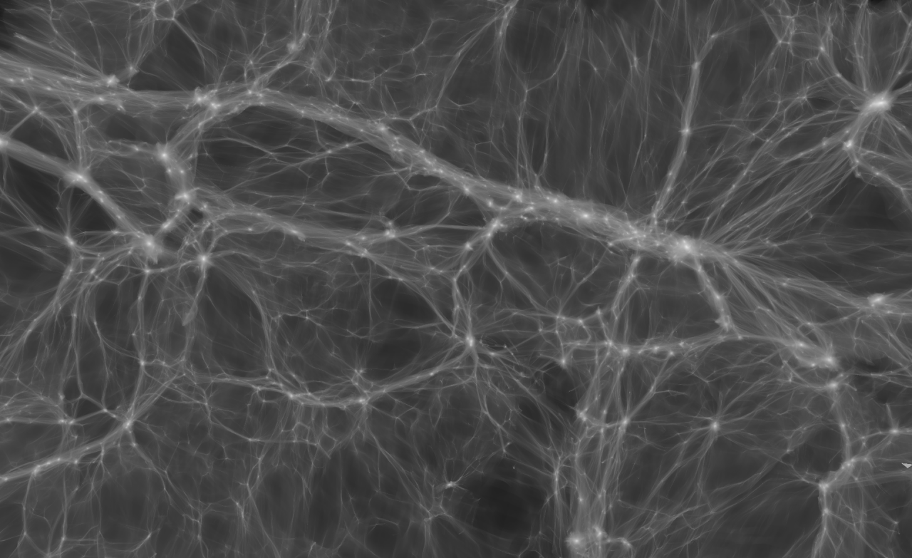 smooth-rich-mellow:  silicongarden:  Dark Matter Streams - It’s amazing … at