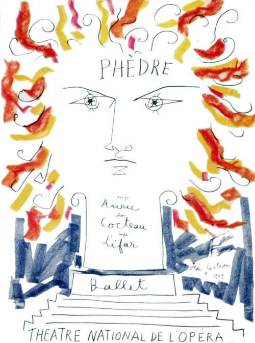 Phèdre by Jean Cocteau, 1949