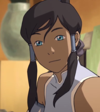 korractrify:13eclaire:My favorite part of Korrasami is that Korra went from looking at Asami like this:To looking at her like:yeah but no development