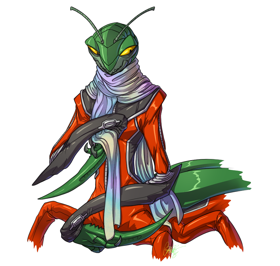 ♱ Sojourner in a Hostile World ♱ — Watching more old FTL vids, this is a  Mantis in a...