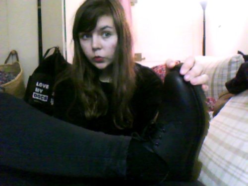 Baby’s first Docs! I think i’m actually in love with them. (sorry, most awkward pose in the history of selfies)