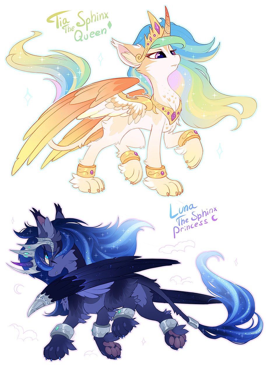 texasuberalles:Alternate designs pack - sphinxified! by hioshiru-alter 