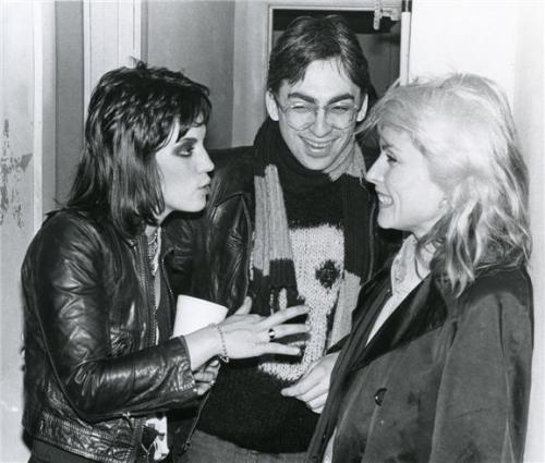 suicidewatch:  Joan Jett, Debbie Harry, and Chris Stein 