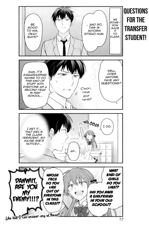 Gekkan Shoujo Nozaki-san Chapter 1, Part 2 Part 1 here [x] © Cash Money Chiyo (@grolia, candlejack, 