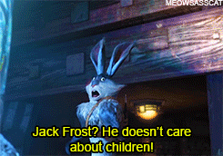 strangersatthemall:  alysetoahouse:  bunnymundtheguardian:  ((GRRRROOOOUUUNNNDDDDHHOOOOGGG FUCKING GROUNDHOG HE SAID GROUNDHOG))  I love how bunny’s in a constant state of freaking out like it doesn’t even matter any act of disturbance in his lil