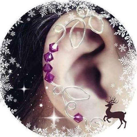 Perfect ear cuff gift- no piercing required #earclimbers just slip over the back of the ear comforta