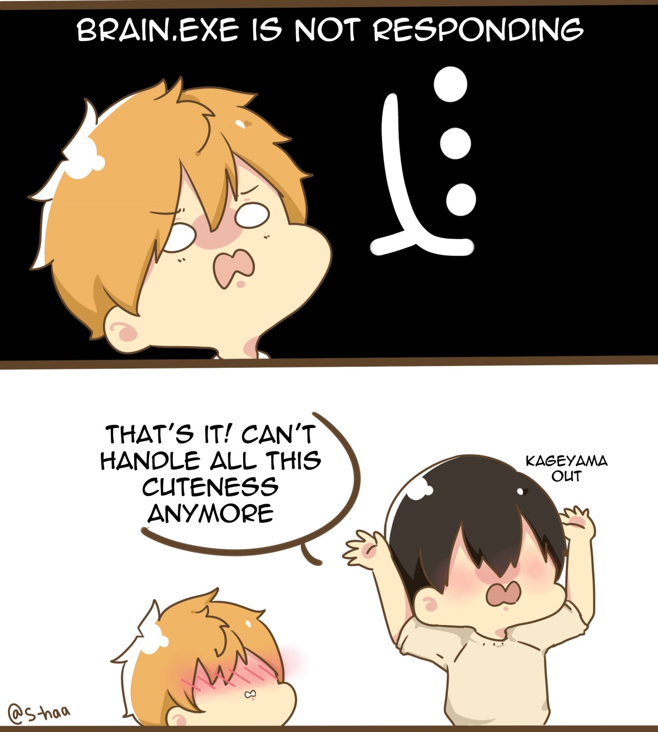 s-haa:  kageyama is my spirit animal