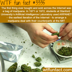 wtf-fun-factss:  The first item sold on the