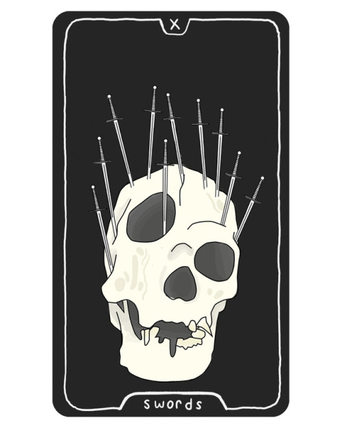 Five and Ten of Swords