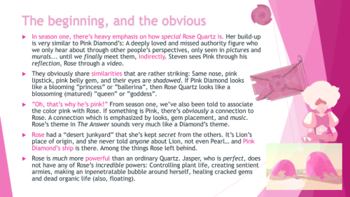 faelapis: Rose Quartz was Pink Diamond  a comprehensive look at one of the biggest theories in Steve