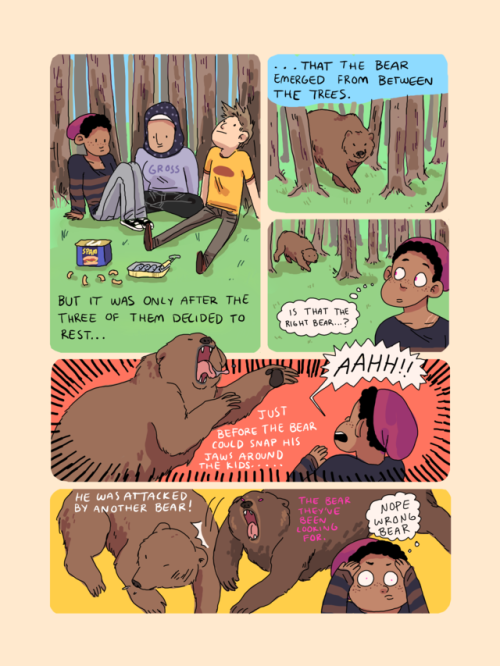 allylaughsrainbows: hamotzi: 🍃🐻🍃 this is my favorite comic i have read in months 