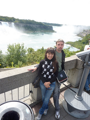 we are at Niagara Falls