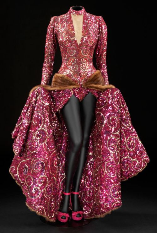 fawnvelveteen:Costume designed by Edith Head for Ginger Rogers in Lady in the Dark (1944) - one of t