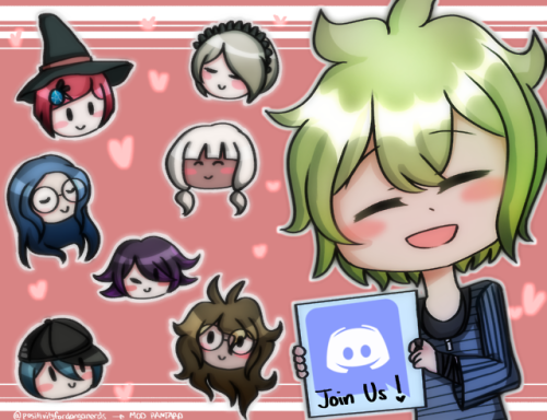 positivityfordanganerds: HEY THERE! Do you like the Danganerds and wanna support us, talk to us mods