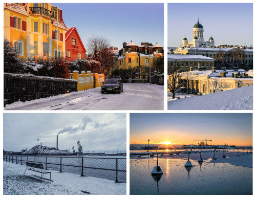 Helsinki in winter