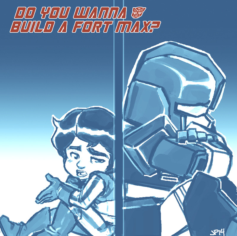 mazzlebee:  dyemooch:  Spike:Cerebros?Do you wanna build a Fort Max?With it we’ll