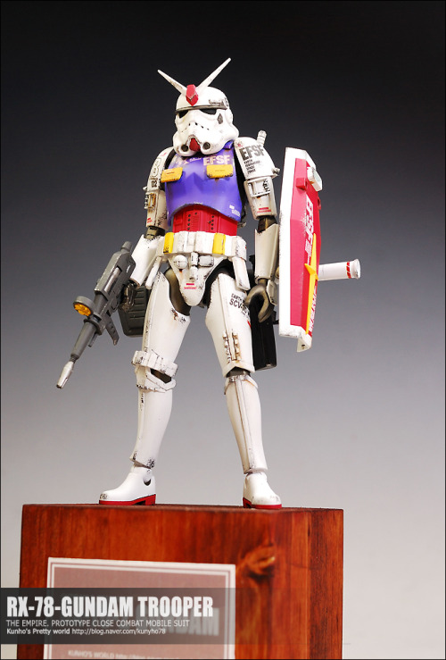 「GUNDAM.Star Wars」☆ Storm Trooper Custom Models