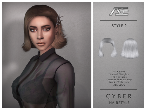 NEW HAIRSTYLES FOR SIMS 4, Inspired by Doja Cat from Cyber S** Music Video!!!Hairstyles:Cyber Hairst