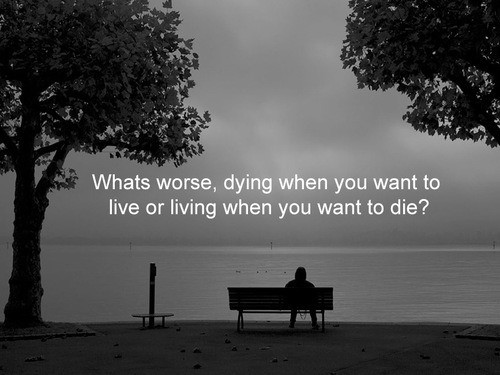 suffocatinginblackandwhite:  What’s worse? 