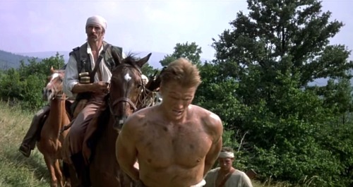 ropermike: Dolph Lundgren in Bridge of Dragons (1999). More pics here.A mercenary helps a rebel prin