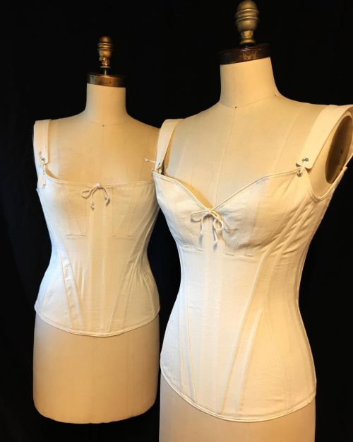 Custom shaping- our Ada corset got some bespoke shaping for @gus_birney for her character on Dickins