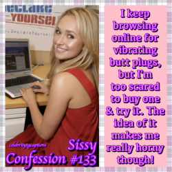 celebritytgcaptions: Make your sissy confessions!