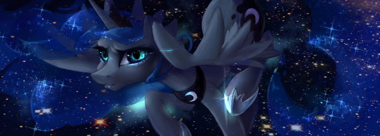 mlpfim-fanart:  my-magic-dream:  Fly Luna Fly. Fly and colour the sky…   My-Magic-Dream