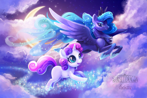 fuckyeahprincessluna:  Collab: Dream Walker by TsaoShin  Oooo~