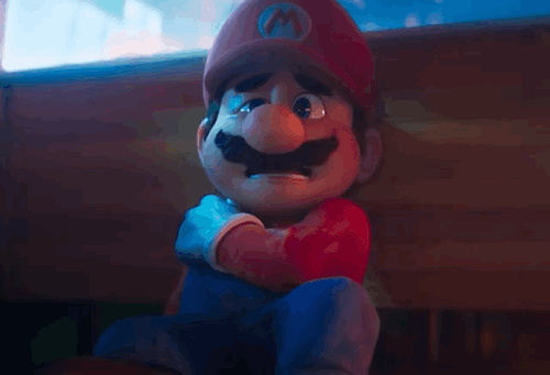 Mario Gets Back Up.