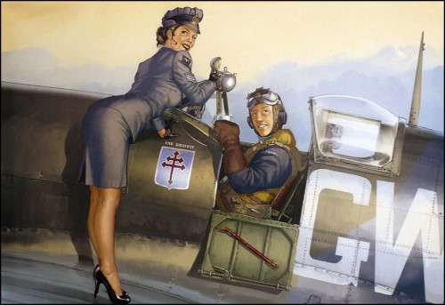 flytofight: Romain Hugault, tea time for Free French Forces flying in the RAF during WW2.  