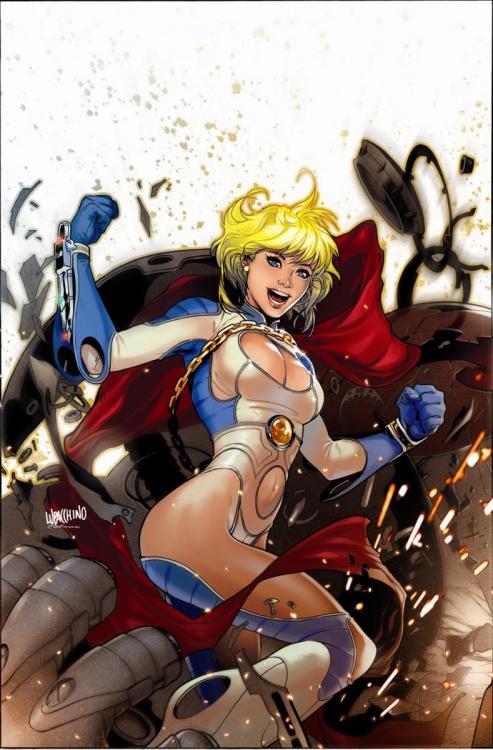 badass–babes:  Power Girl by  Emanuela Lupacchino   