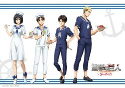 Official visuals of the 2017 Shingeki no Kyojin x Sweets Paradise collaboration!More details on the new collab can be found @snkmerchandiseMore on SnK x Sweets Paradise || General SnK News &amp; Updates