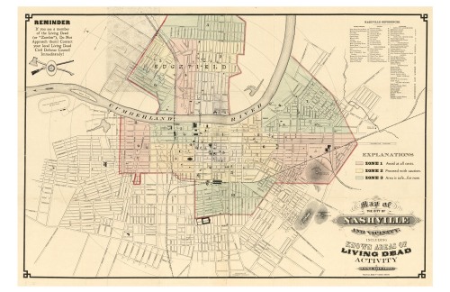 Nashville jumps…with zombies! Check out our new map of Music City, USA, complete with handy g