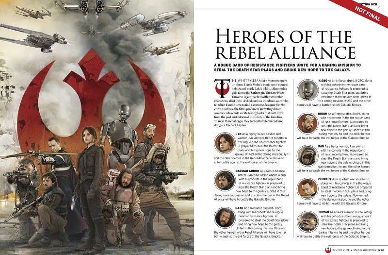 gameraboy:  Rogue One: A Star Wars Story Official Visual Story Guide 