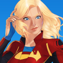 cadhla182:Cass warm-up doodle  I like her new hair.