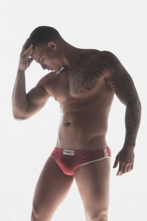 the-bulge-project:  Carlos Rosell by Adrián C. Martín for Rufskin Underwear 