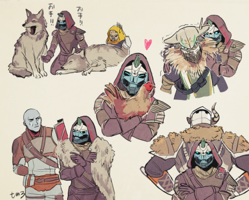 nnnnnkmmmmmn - cayde-6 with fluffys 