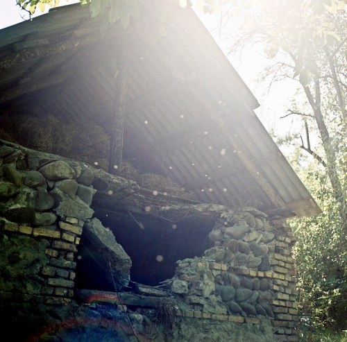 A Grenade hit the barn of Tamara Mchedlidze during the Georgian-Ossetian fights in 2008.  #6x6 #film