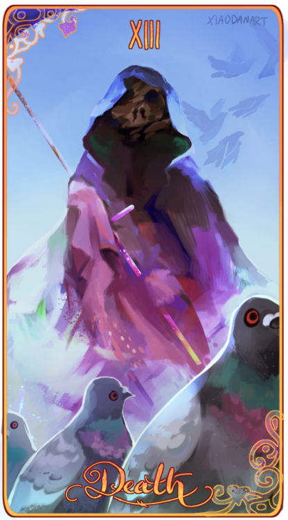 xiaodanart:tarot deck is coming along! as usual meanings are in the captions :)i got a lot of asks a