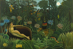 igormaglica:  Henri Rousseau (1844–1910), Le rêve / The Dream, 1910.oil on canvas, 204.5 × 298.5 cm