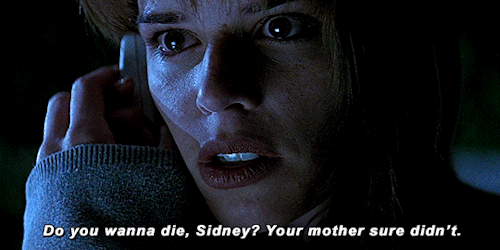 dailyhorrorfilms:Scream (1996) dir. Wes Craven