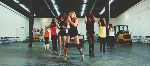 kobetyrant:  she’s the only performer that tests her dancers on how well they can keep up with her