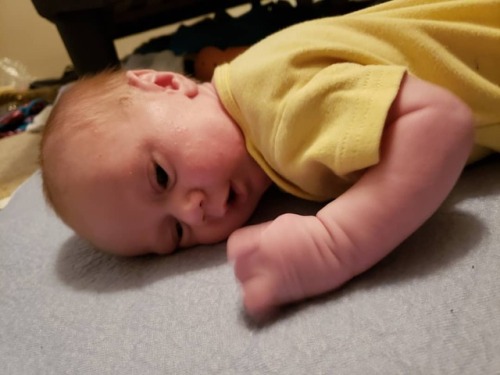 Tummy time is infuriating. ‍♀️ www.instagram.com/p/BseL1mcHhLArIbwDs-bavXE7aW_mf74T4zRut