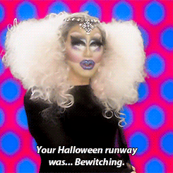 lookqueens:  Your Jinkx Monsoon illusion was… just a drizzle.Trixie Mattel + RuPaul puns.