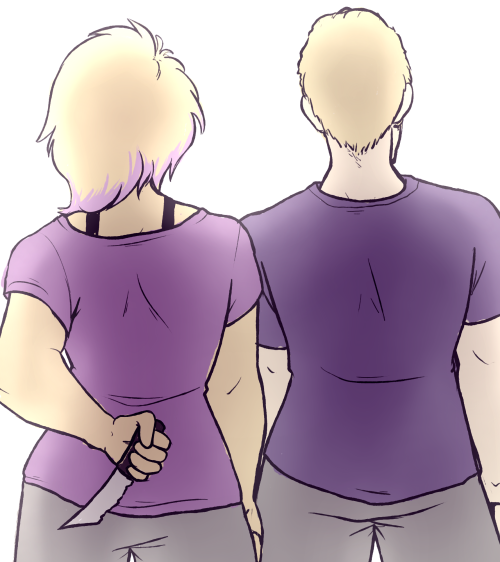 cosmosprite: two birds of a feathersay that they’re always gonna stay togetherbut one’s never going 