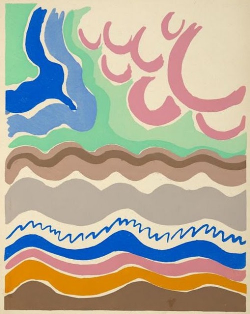 artist-sonia-delaunay:Compositions Colors Ideas 14, Sonia Delaunay